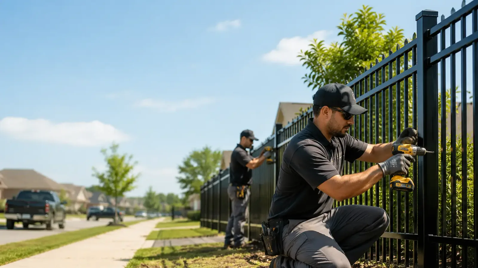 Metal Fence Installation in Mill Creek, IN
